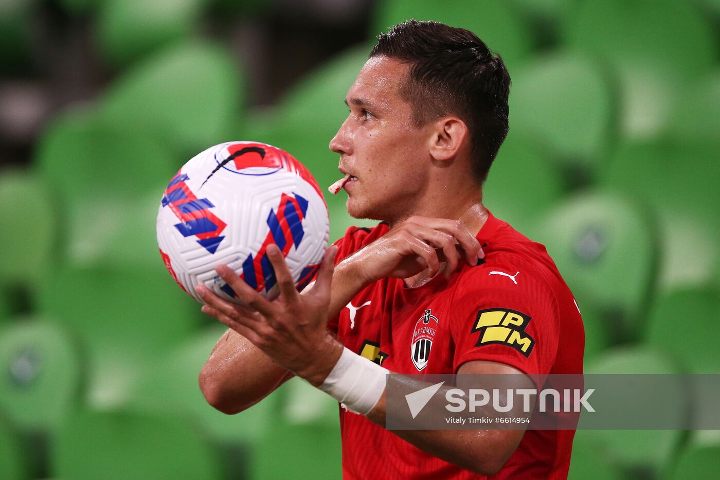 Russia Soccer Premier-League Krasnodar - Khimki