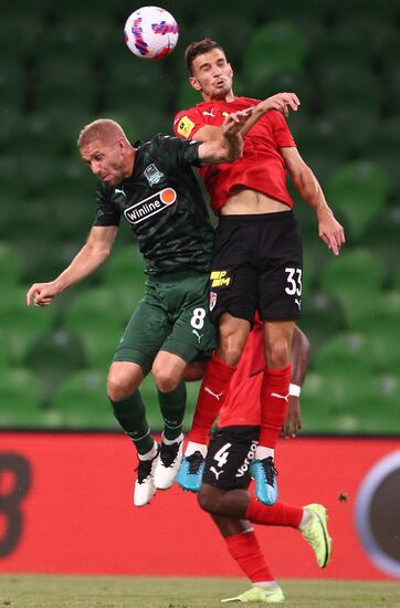 Russia Soccer Premier-League Krasnodar - Khimki