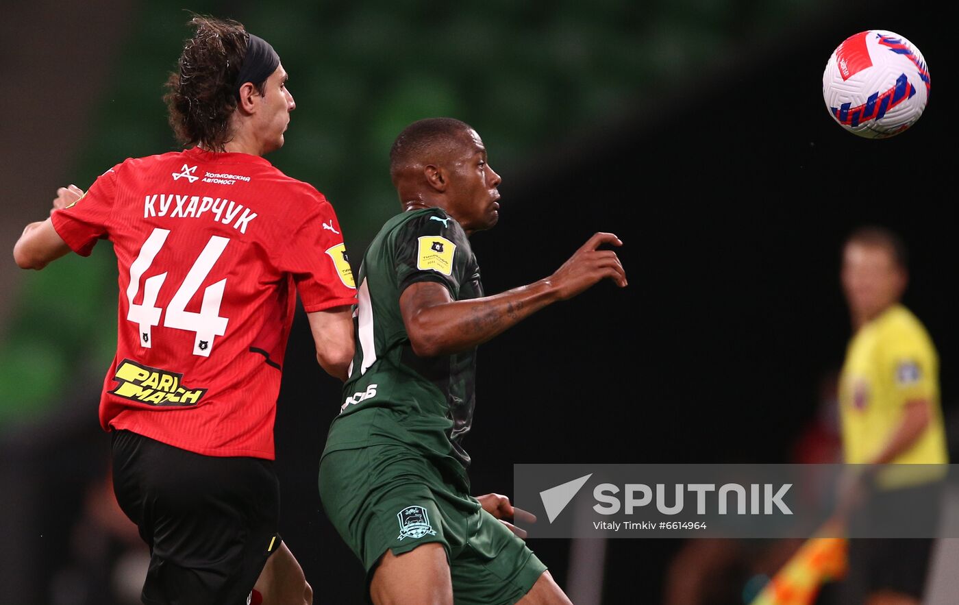 Russia Soccer Premier-League Krasnodar - Khimki