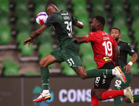 Russia Soccer Premier-League Krasnodar - Khimki