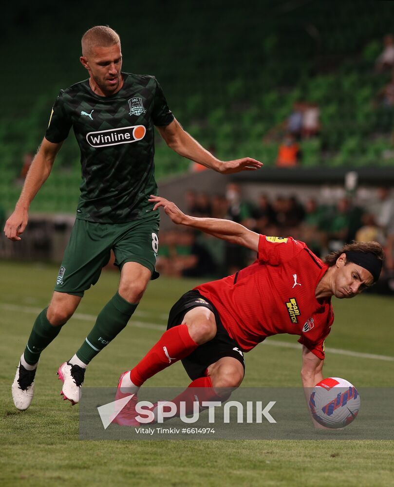 Russia Soccer Premier-League Krasnodar - Khimki