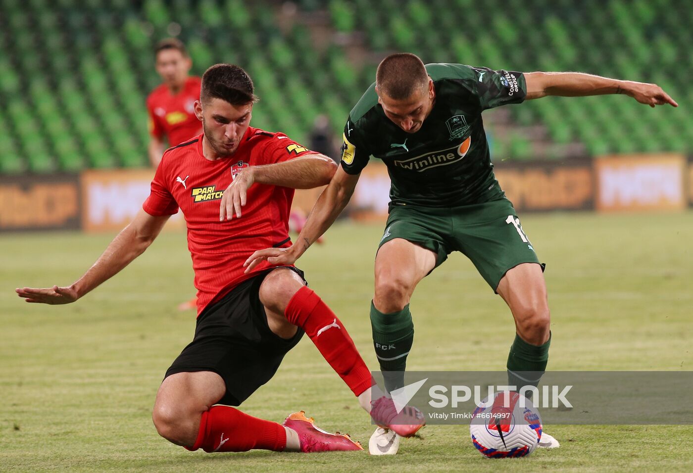 Russia Soccer Premier-League Krasnodar - Khimki