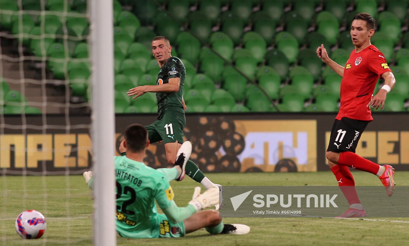 Russia Soccer Premier-League Krasnodar - Khimki