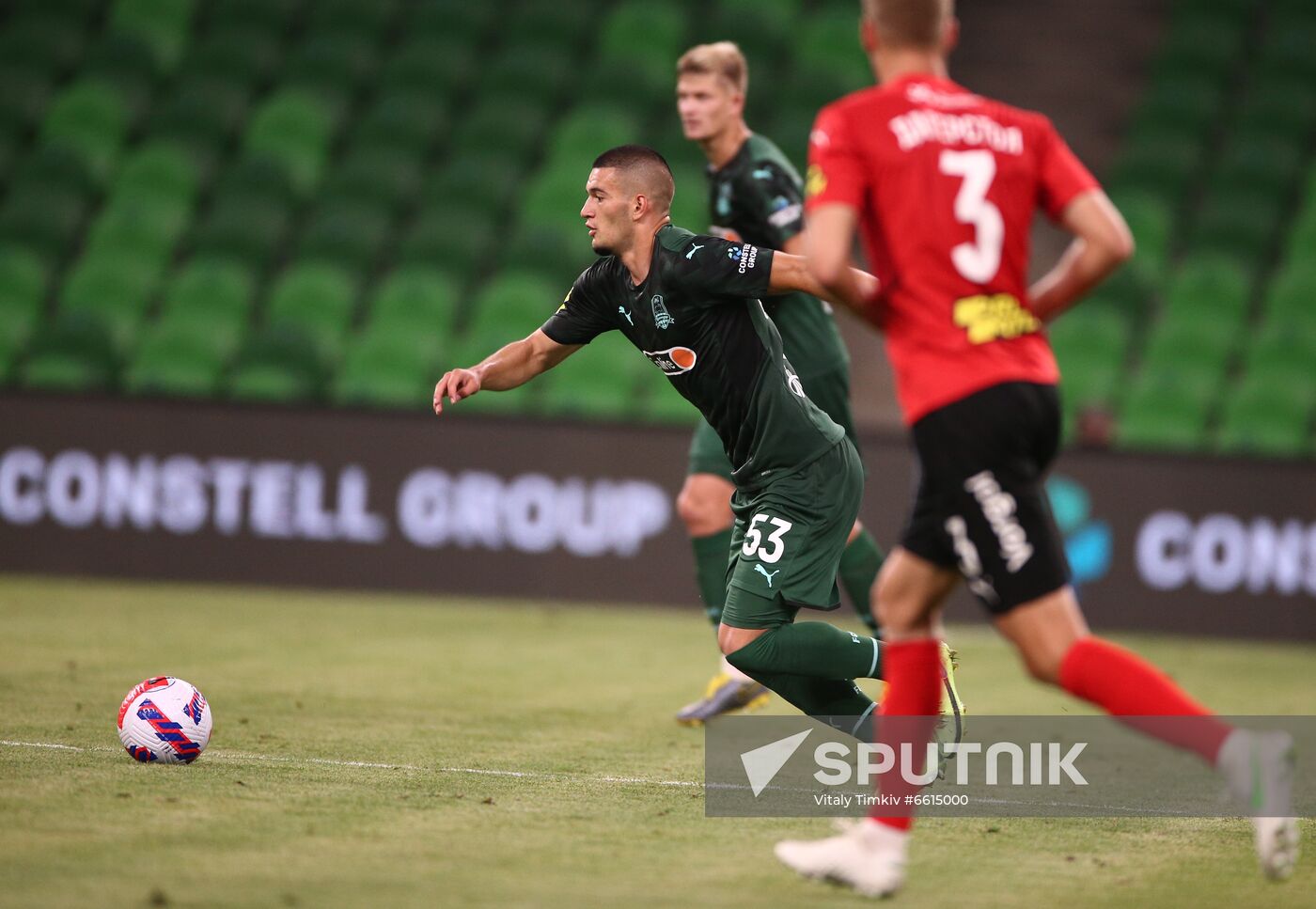 Russia Soccer Premier-League Krasnodar - Khimki