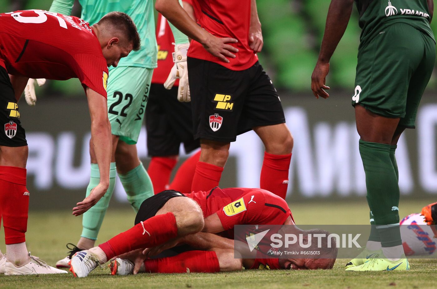 Russia Soccer Premier-League Krasnodar - Khimki