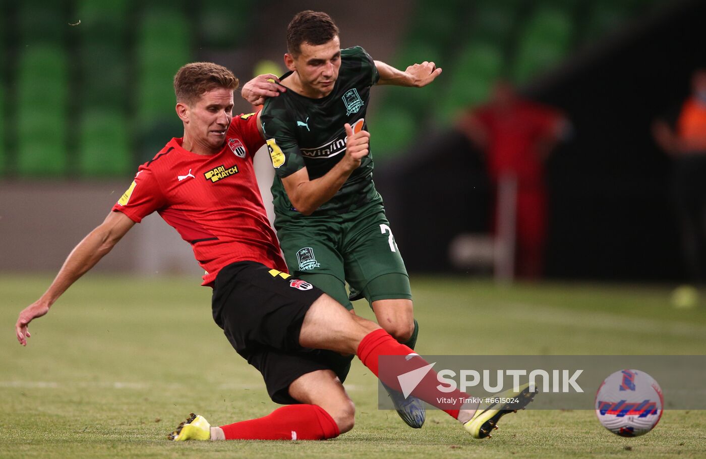 Russia Soccer Premier-League Krasnodar - Khimki