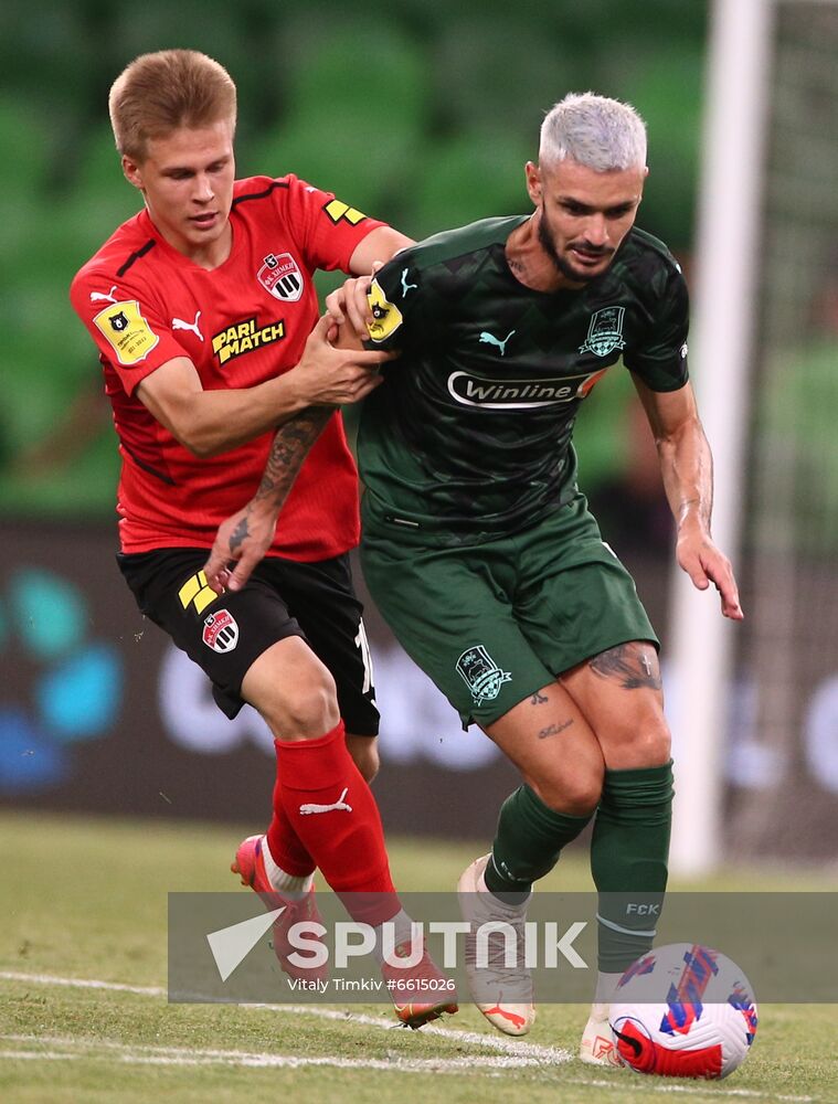 Russia Soccer Premier-League Krasnodar - Khimki