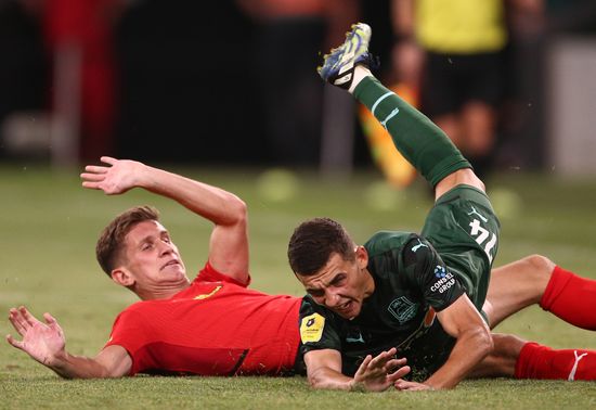 Russia Soccer Premier-League Krasnodar - Khimki