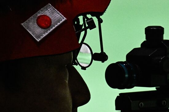 Japan Olympics 2020 Shooting Rifle 3 Positions Men