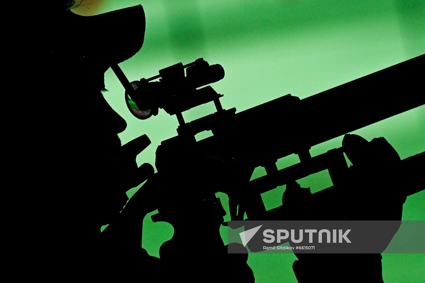 Japan Olympics 2020 Shooting Rifle 3 Positions Men