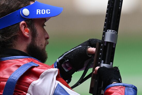 Japan Olympics 2020 Shooting Rifle 3 Positions Men
