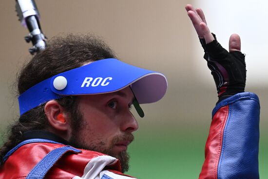 Japan Olympics 2020 Shooting Rifle 3 Positions Men