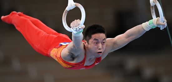 Japan Olympics 2020 Artistic Gymnastics Men Rings
