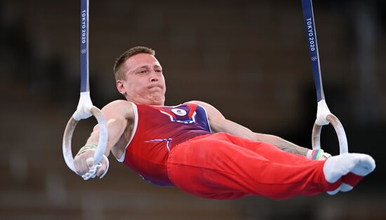 Japan Olympics 2020 Artistic Gymnastics Men Rings