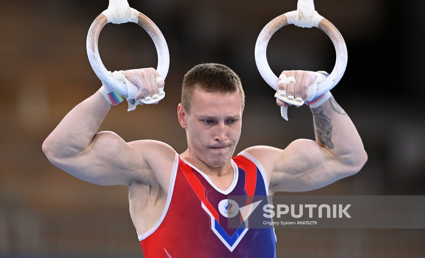 Japan Olympics 2020 Artistic Gymnastics Men Rings