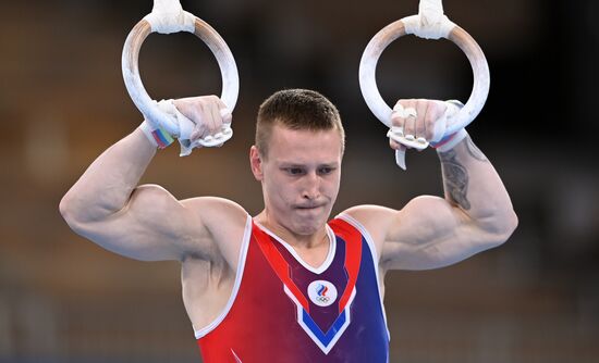 Japan Olympics 2020 Artistic Gymnastics Men Rings