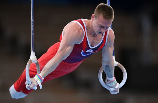 Japan Olympics 2020 Artistic Gymnastics Men Rings