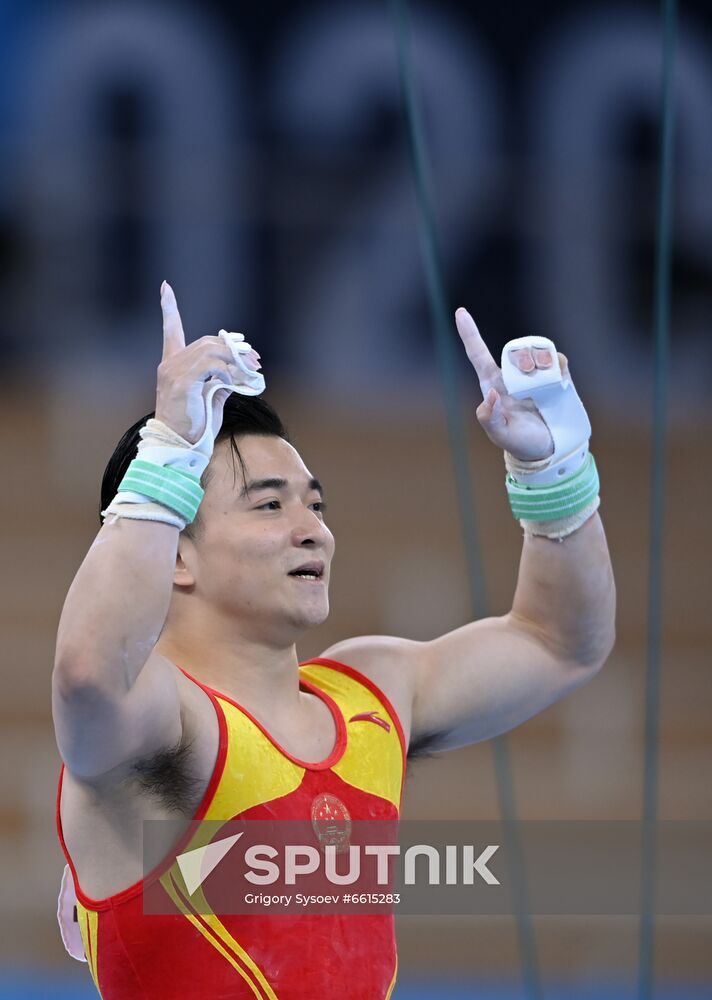 Japan Olympics 2020 Artistic Gymnastics Men Rings