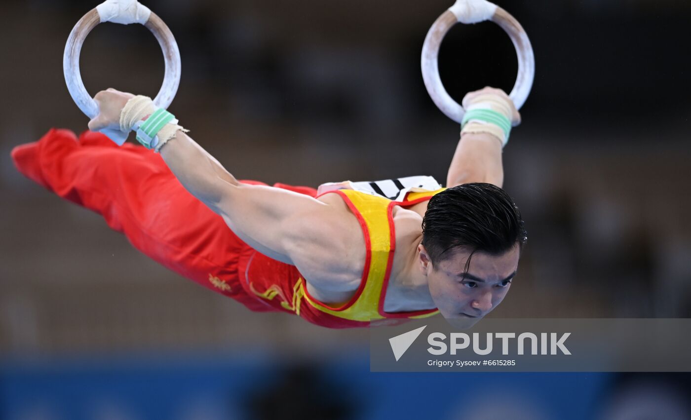 Japan Olympics 2020 Artistic Gymnastics Men Rings