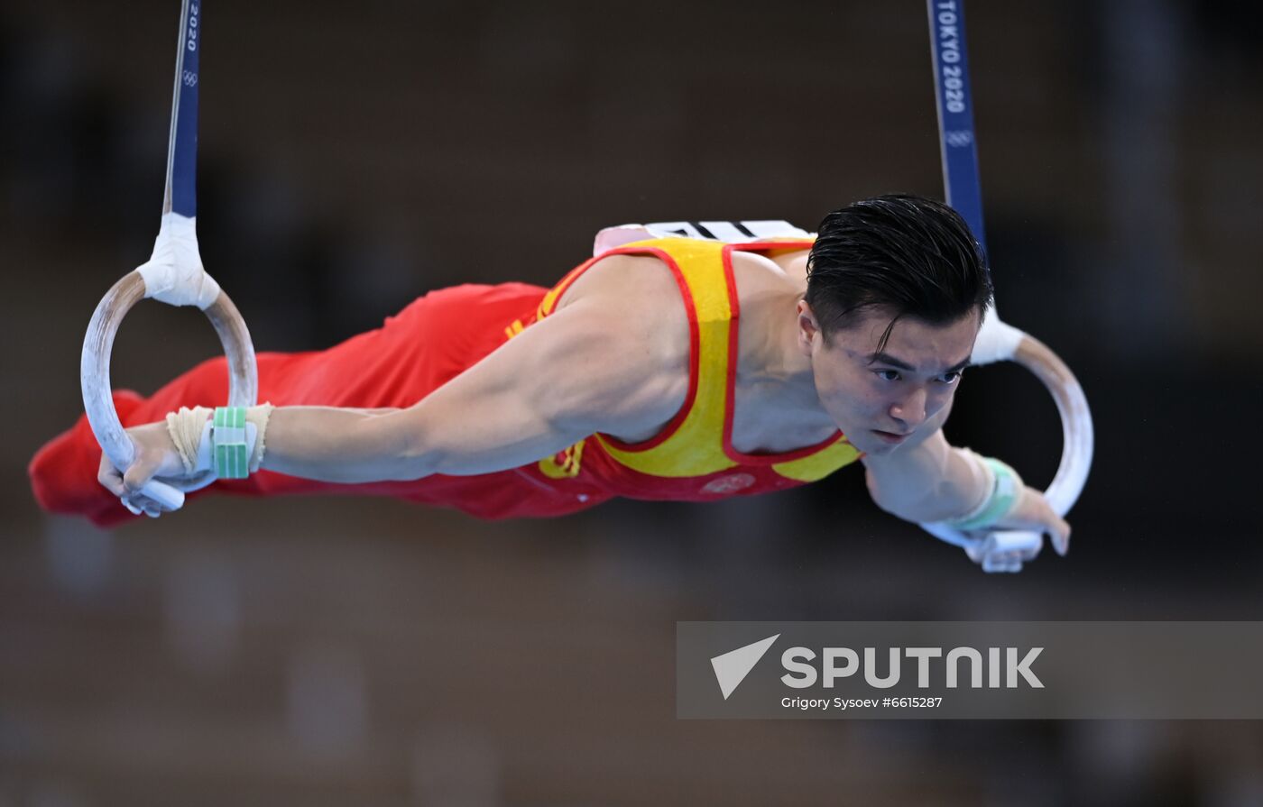 Japan Olympics 2020 Artistic Gymnastics Men Rings