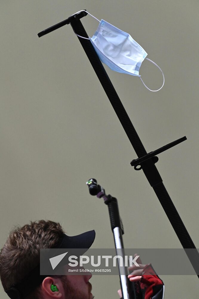 Japan Olympics 2020 Shooting Rifle 3 Positions Men