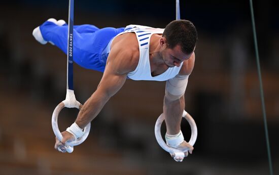 Japan Olympics 2020 Artistic Gymnastics Men Rings