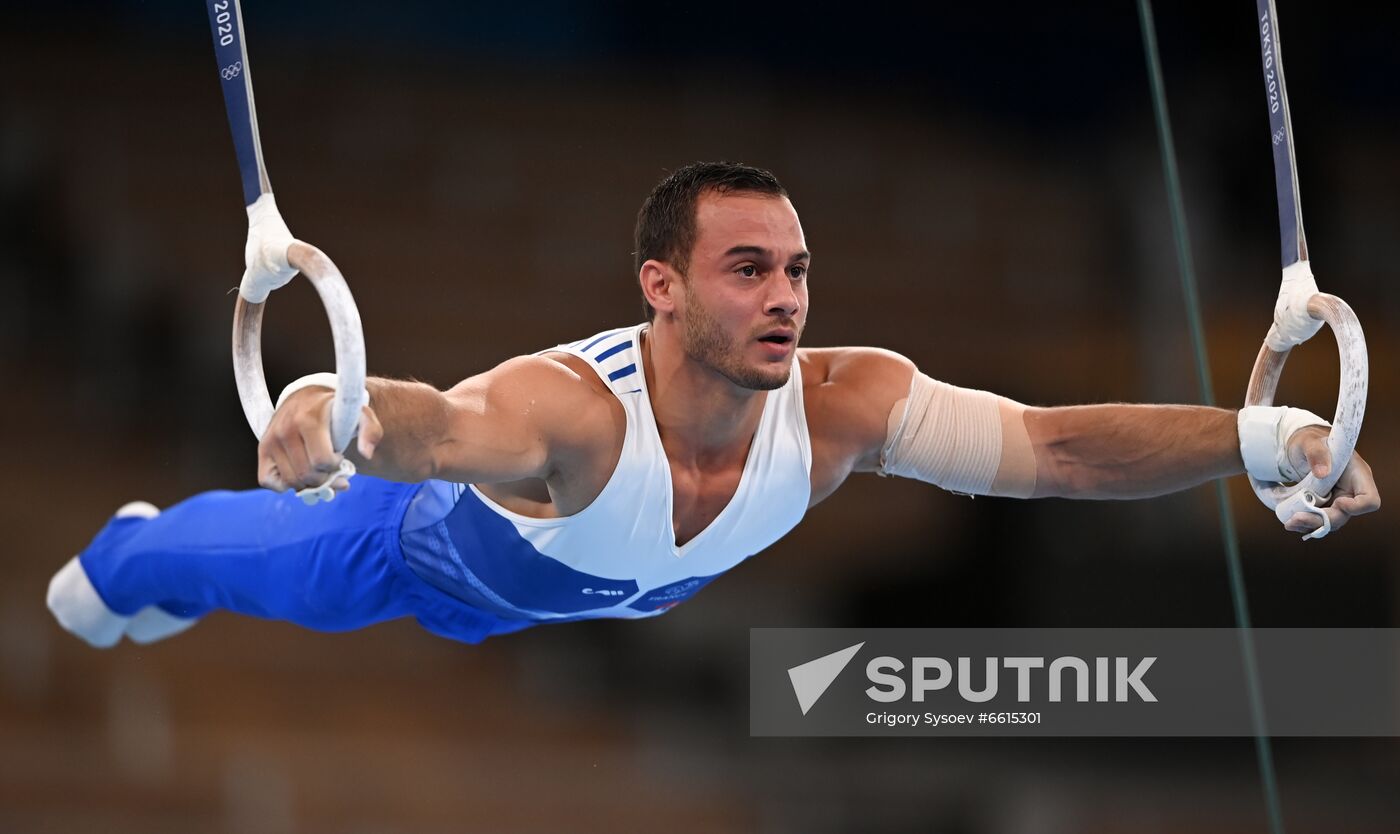 Japan Olympics 2020 Artistic Gymnastics Men Rings