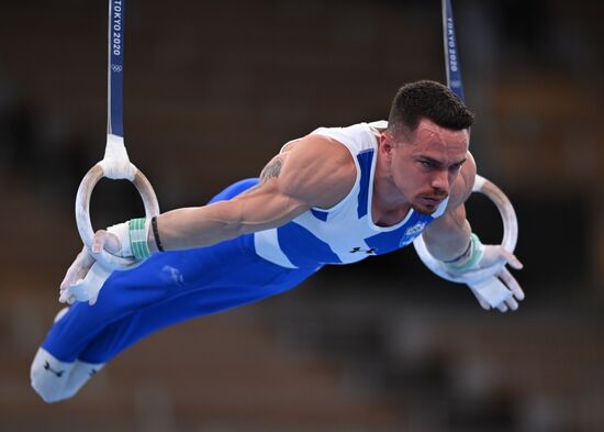 Japan Olympics 2020 Artistic Gymnastics Men Rings