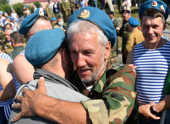 Russia Paratroopers' Day Celebration Regions