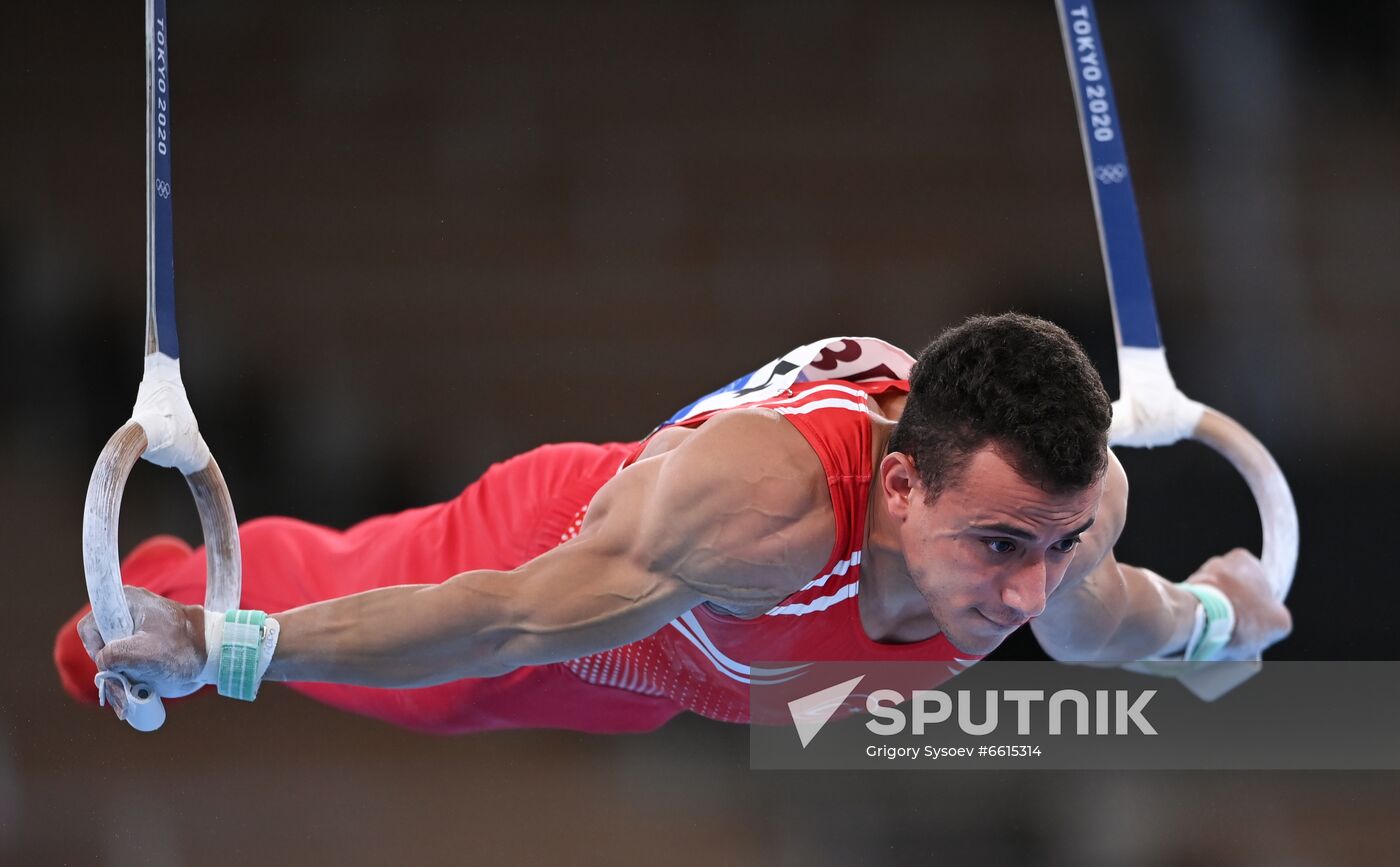 Japan Olympics 2020 Artistic Gymnastics Men Rings
