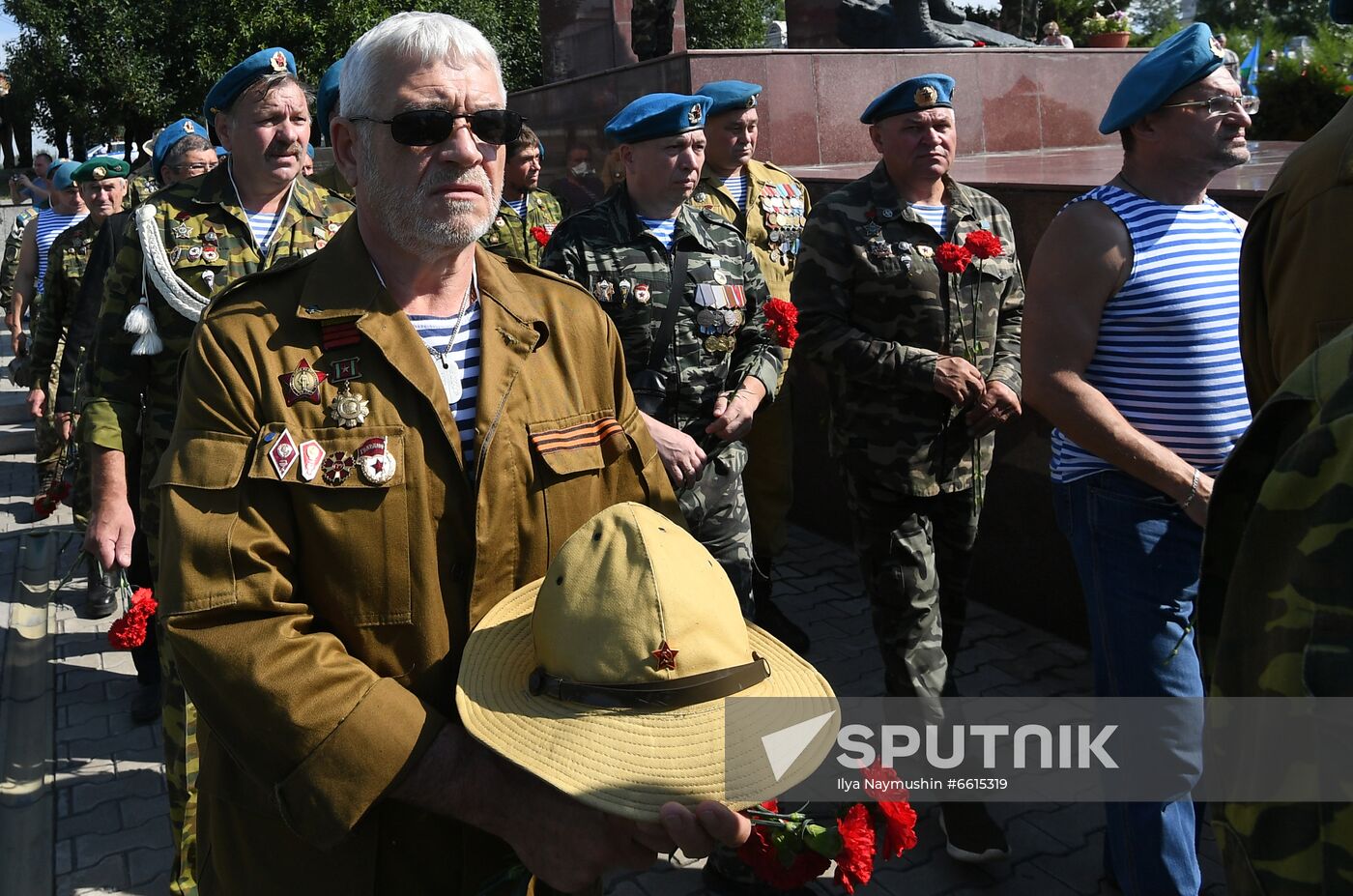 Russia Paratroopers' Day Celebration Regions