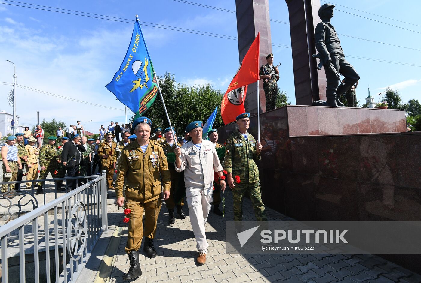 Russia Paratroopers' Day Celebration Regions