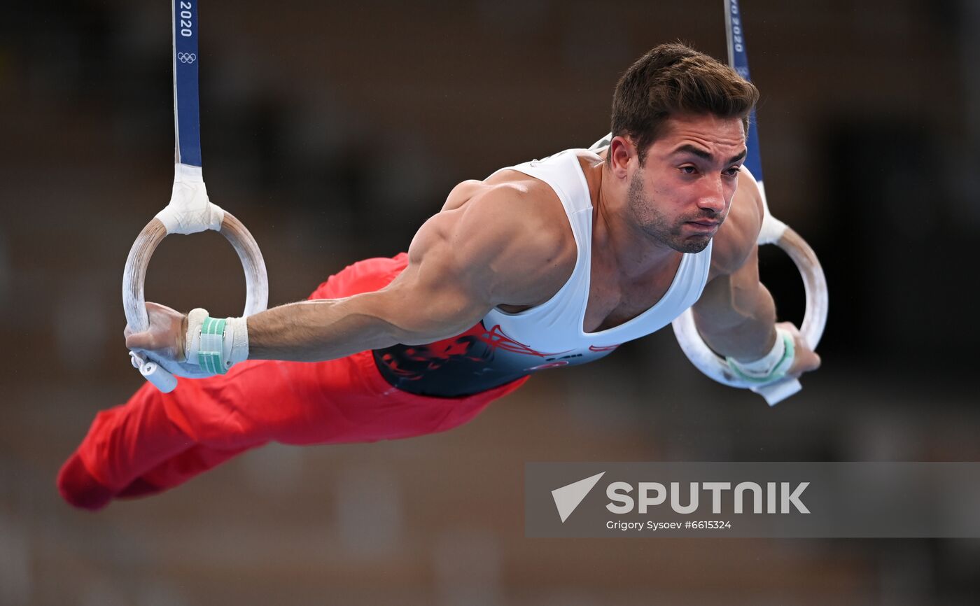 Japan Olympics 2020 Artistic Gymnastics Men Rings