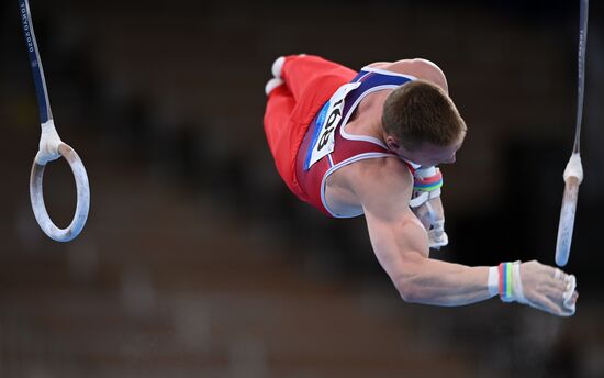Japan Olympics 2020 Artistic Gymnastics Men Rings