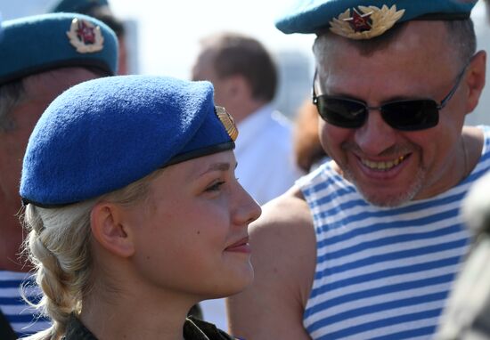 Russia Paratroopers' Day Celebration Regions