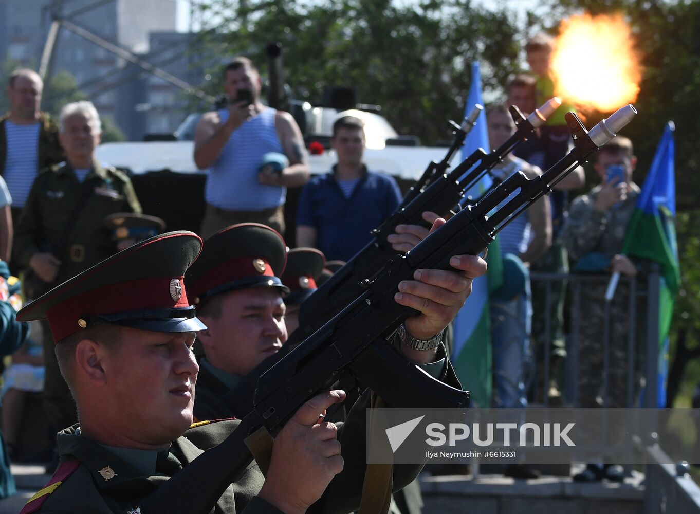 Russia Paratroopers' Day Celebration Regions