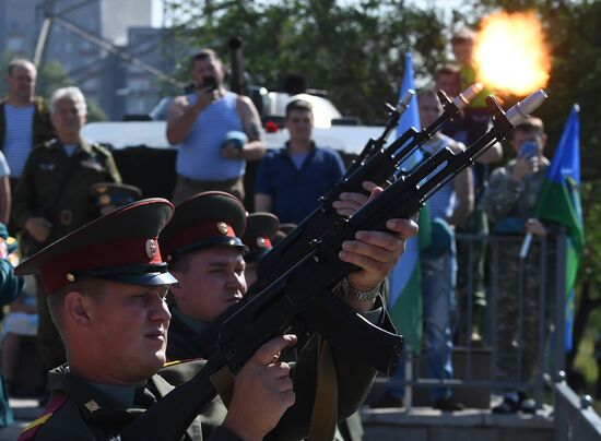 Russia Paratroopers' Day Celebration Regions