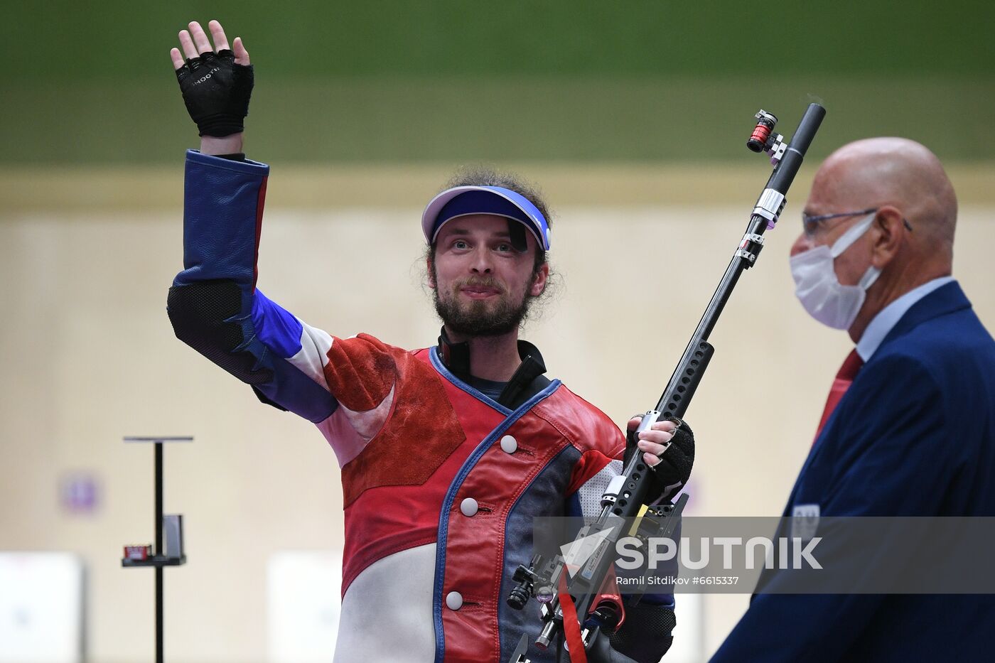 Japan Olympics 2020 Shooting Rifle 3 Positions Men