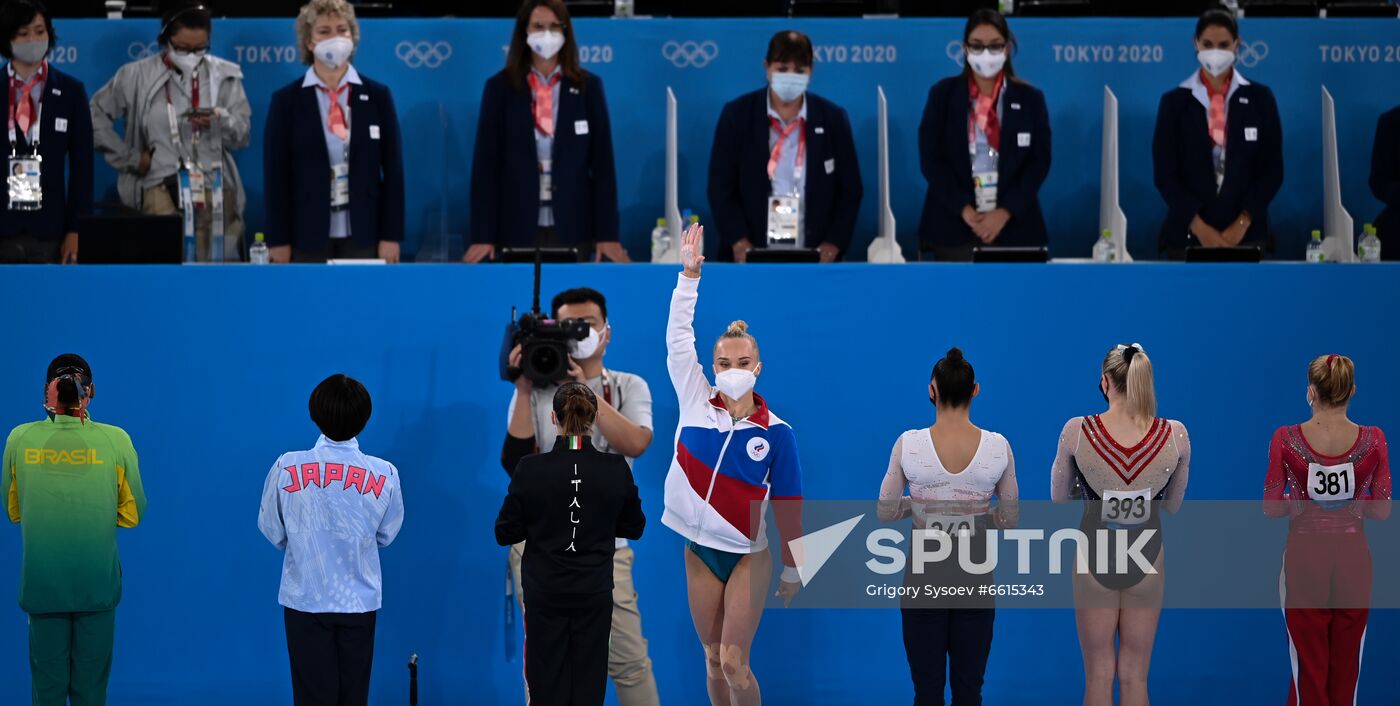 Japan Olympics 2020 Artistic Gymnastics Floor Exercise