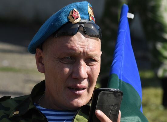 Russia Paratroopers' Day Celebration Regions