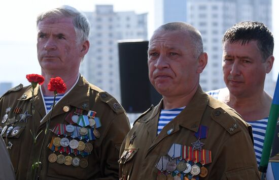 Russia Paratroopers' Day Celebration Regions