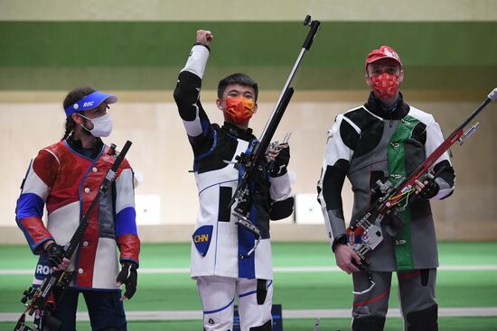 Japan Olympics 2020 Shooting Rifle 3 Positions Men