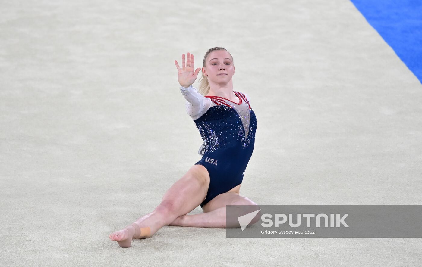 Japan Olympics 2020 Artistic Gymnastics Floor Exercise