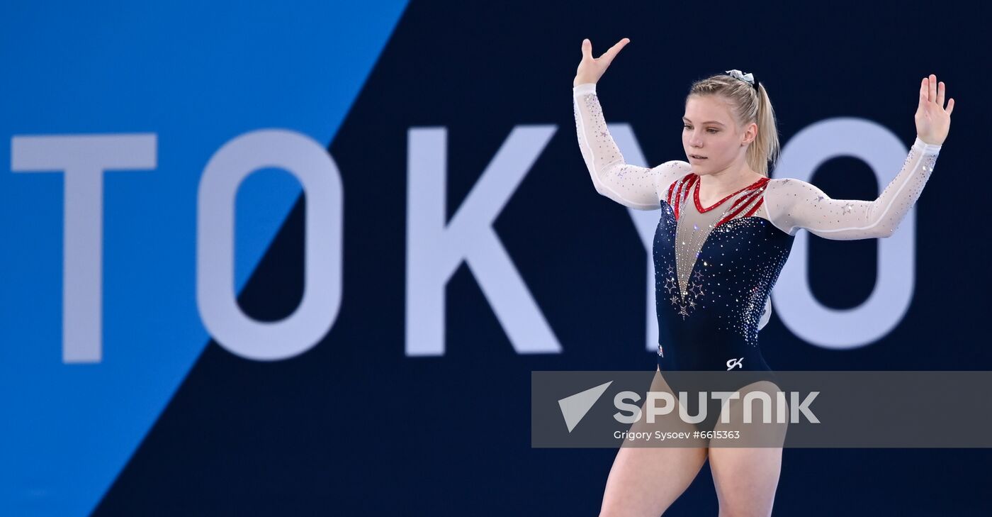 Japan Olympics 2020 Artistic Gymnastics Floor Exercise