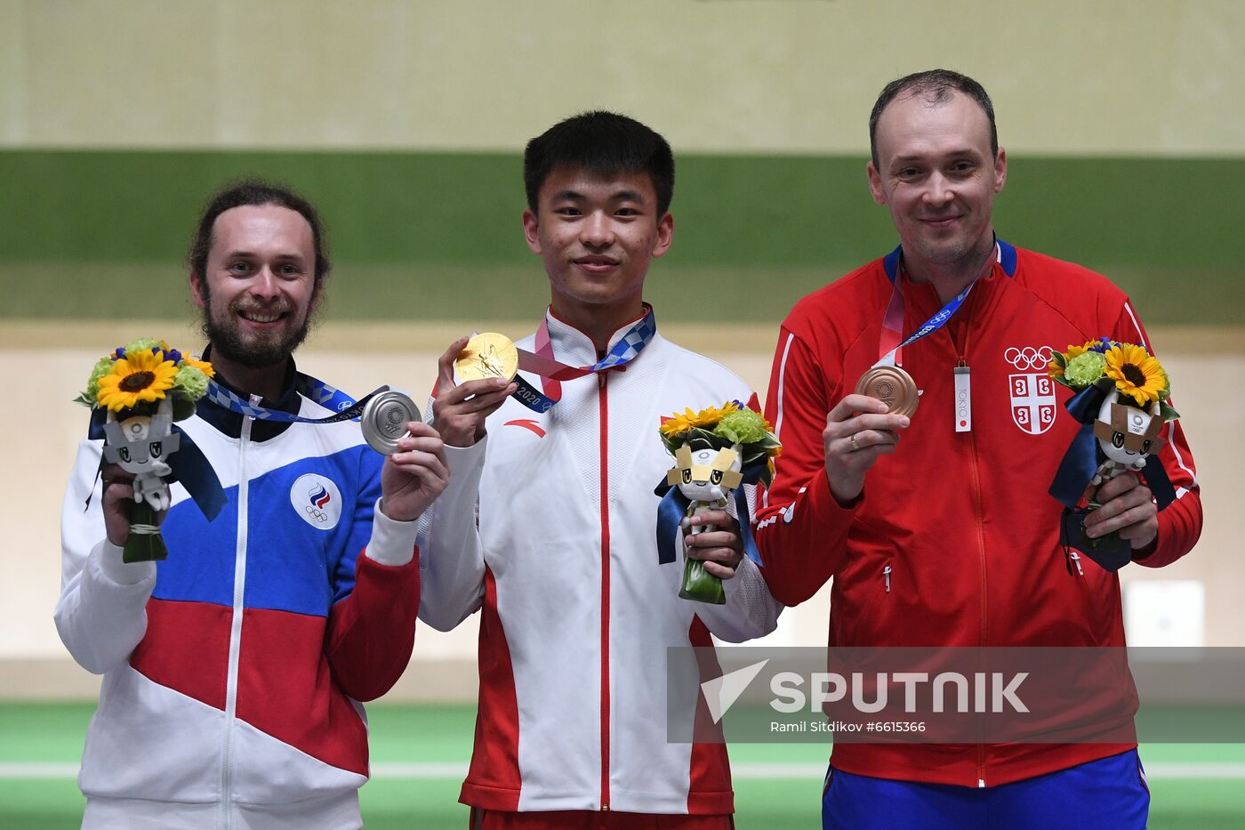 Japan Olympics 2020 Shooting Rifle 3 Positions Men