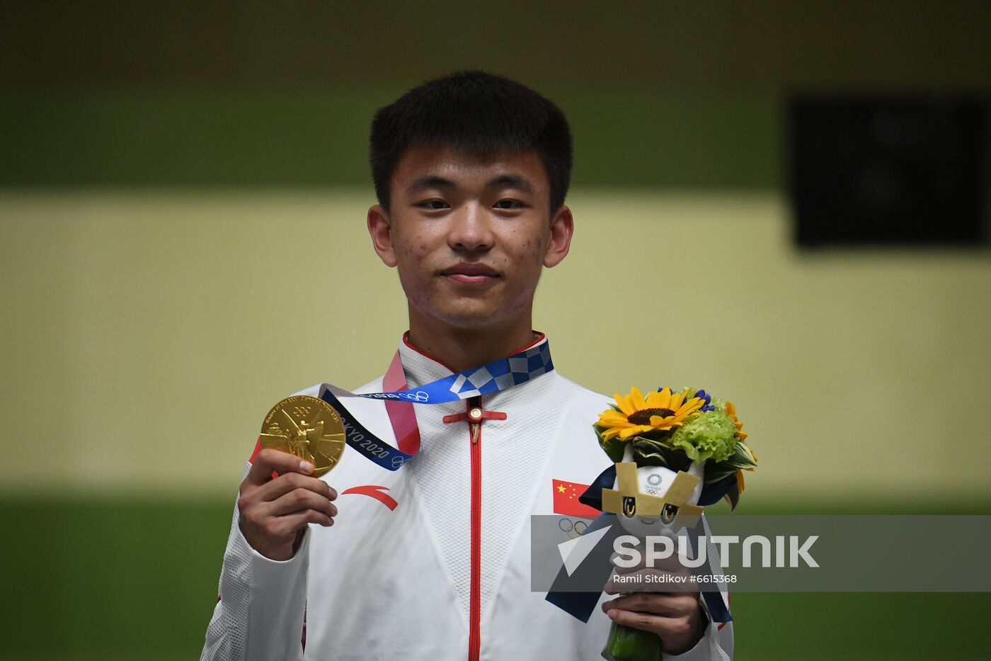 Japan Olympics 2020 Shooting Rifle 3 Positions Men