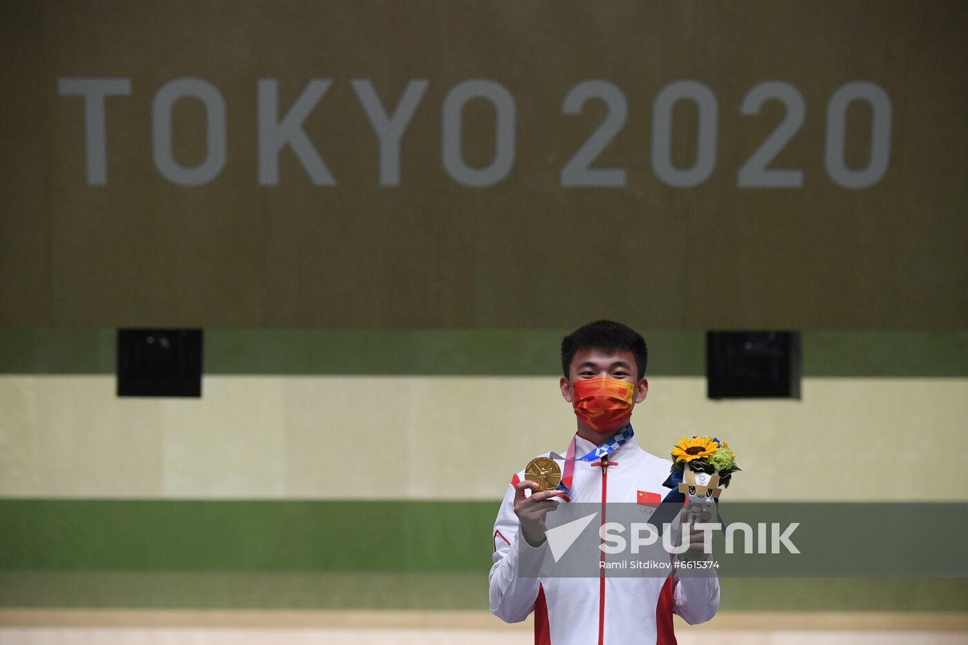 Japan Olympics 2020 Shooting Rifle 3 Positions Men