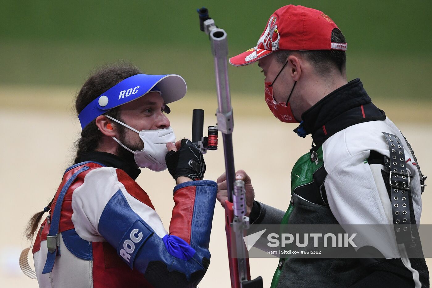 Japan Olympics 2020 Shooting Rifle 3 Positions Men