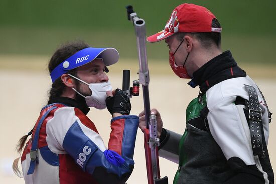 Japan Olympics 2020 Shooting Rifle 3 Positions Men