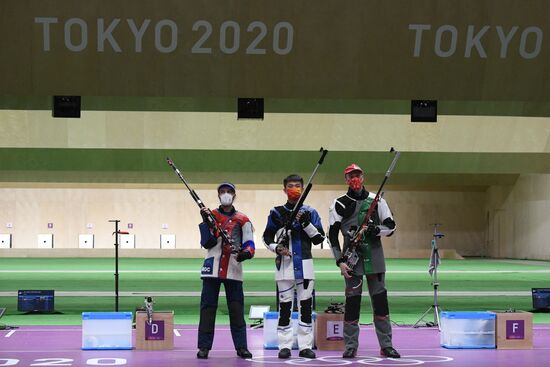 Japan Olympics 2020 Shooting Rifle 3 Positions Men